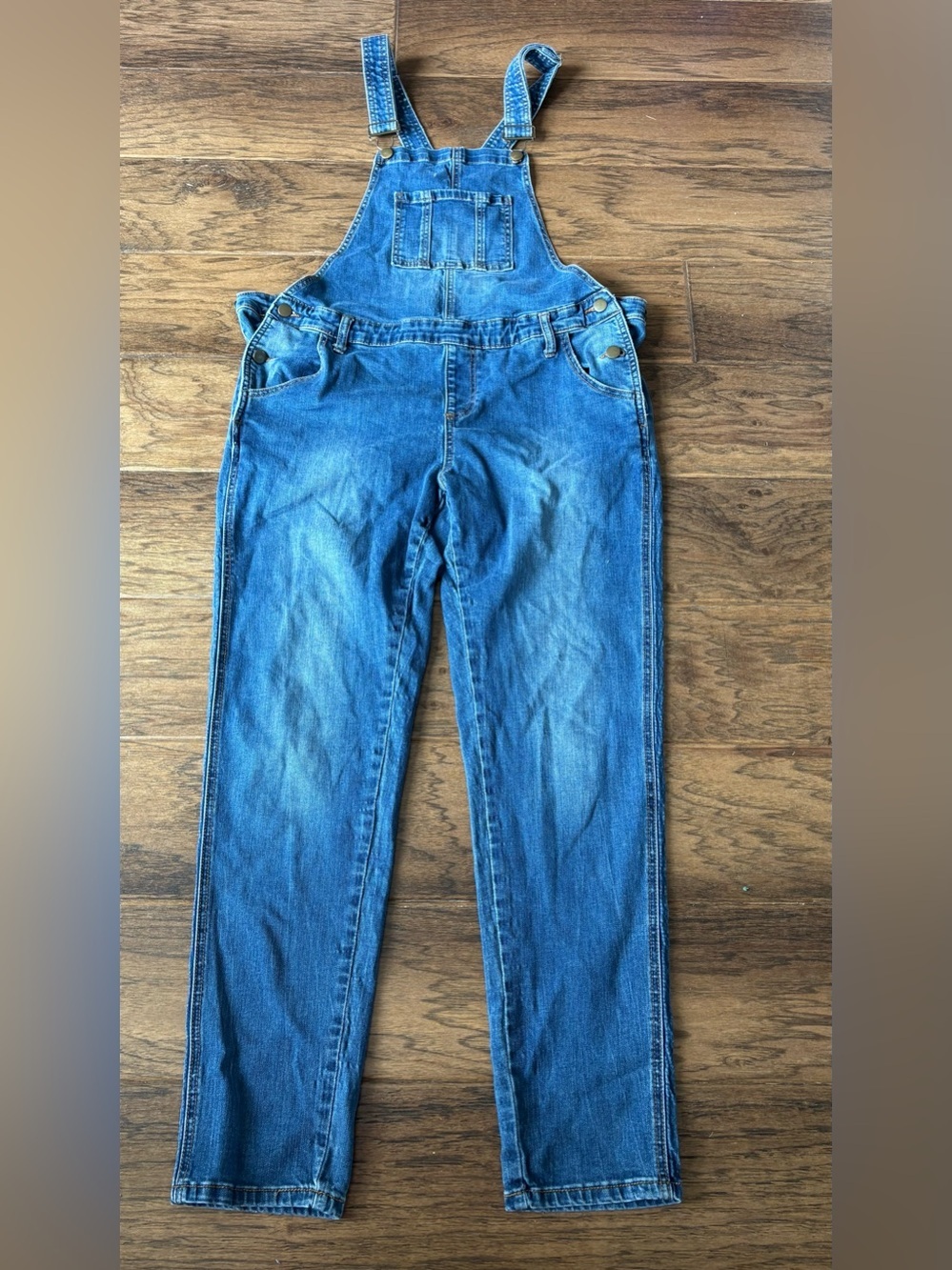 Classic Blue Denim Women's Overalls